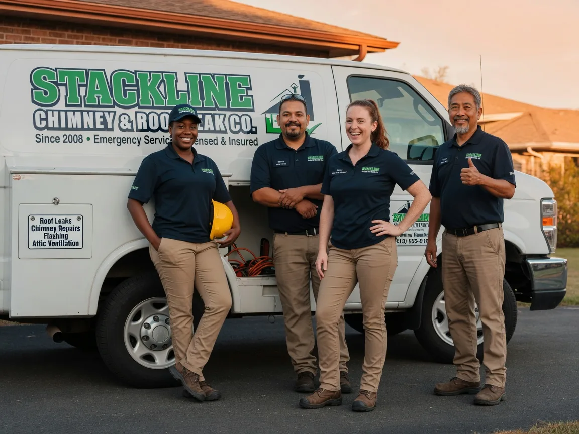 Chimney flashing repair company in Mount Airy, NC